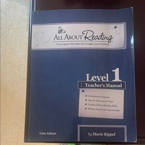 All About Reading Level 1 Teacher's Manual
